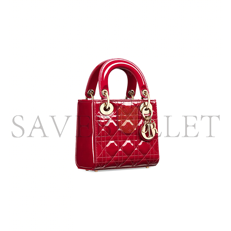 DIOR MINI LADY DIOR BAG M0505OWCB_M323 (17*15*7cm)